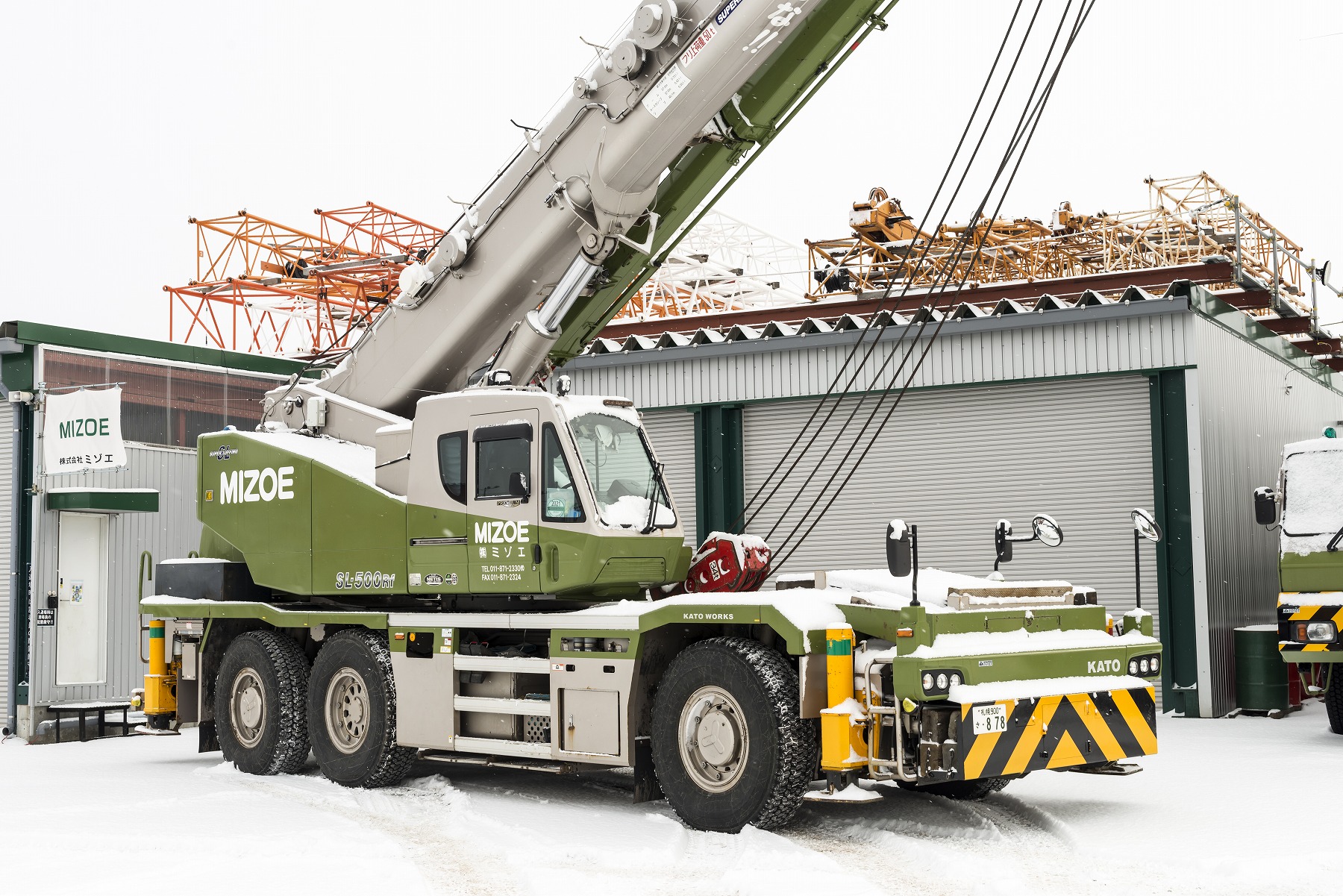 50ｔ全油圧式ラフタークレーン